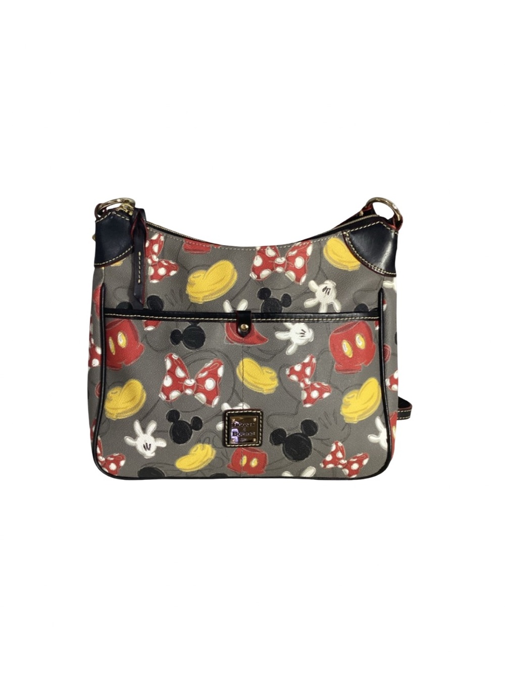 Dooney & Bourke x Disney Mickey Mouse Body Parts Crossbody Shoulder Bag